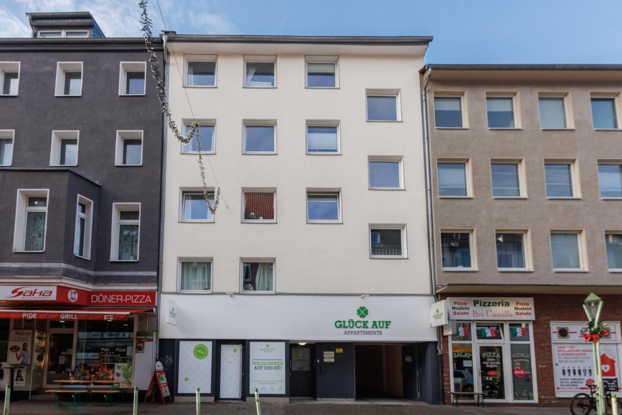 Gluck Auf Appartements Ruttenscheiderstrasse Essen Exteriör bild